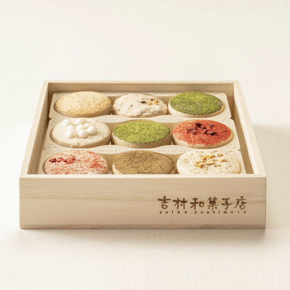 焼き鳳瑞 〈あづき茶〉9入桐箱 | 創業1803年の京菓子司 亀屋良長